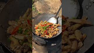 Simple skill Fried chicken legs with delicious radish [upl. by Hedelman]