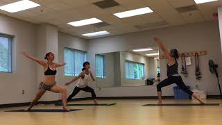 Ashtanga HalfLed Primary Series Short Form 45 min Victorious Warrior Yoga [upl. by Nolyk]