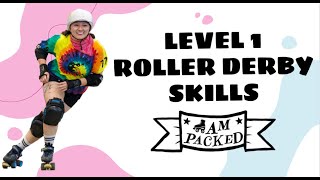 Beginner Roller Derby Level 1 Roller Derby Skills [upl. by Toft]