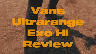 Vans Ultararange Exo MTE Review Go to tactical shoe [upl. by Merrili]