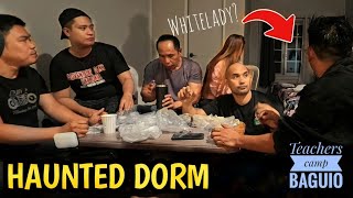 MUKBANG sa HAUNTED DORM  Teachers Camp Baguio Mukbang and Exploration [upl. by Nelloc]