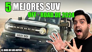 5 MEJORES SUV OFFROAD 4x4 2024 [upl. by Lokin551]