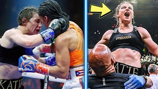 Katie Taylor vs Amanda Serrano Highlights Taylor Serrano Full Fight Highlights Hd Boxing [upl. by Kimon620]