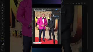 How to reduce your height in Photoshop photoshop photoshoptutorial photoedit [upl. by Amaris]