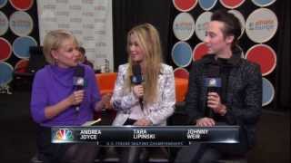 Johnny Weir amp Tara Lipinski Preview Mens Free Skate [upl. by Siuol]