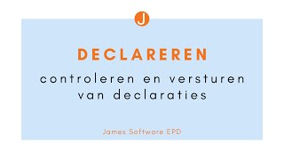 Declaraties controleren en versturen [upl. by Wetzell15]