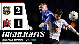 2024 Highlights  MD30  Waterford FC 21 Dundalk FC [upl. by Tammy]