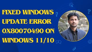 How To Fix Update Error 0x80070490 On Windows 1110 [upl. by Wandie]