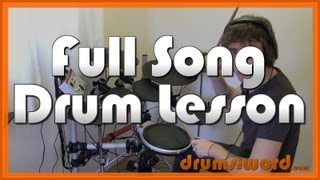 ★ Breed Nirvana ★ Drum Lesson PREVIEW  How To Play Song Dave Grohl [upl. by Aneekas]