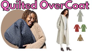 THIS PATTERN HAS YOU COVERED 😉SEWING A QUILTED COAT  NEW LOOK 6585 [upl. by Mistrot]