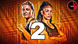 AMANDA SERRANO VS KATIE TAYLOR REMATCH  FULL FIGHT HIGHLIGHTS REVIEW [upl. by Nauqit]