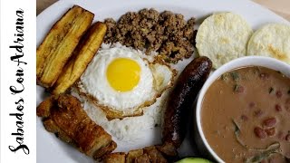 Bandeja Paisa  Sabados Con Adriana [upl. by Manthei]