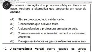 Questões de Português de 2022  Banca Nosso Rumo [upl. by Muriah]