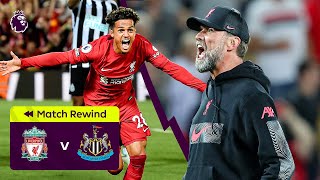 98THMINUTE WINNER  Liverpool vs Newcastle  Premier League Highlights [upl. by Reiner]