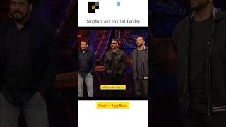 Salman Khan Vs Ajay Devgan in Bigg Boss elvishyadav munawarfaruqui fukrainsaan biggboss shorts [upl. by Carlin]