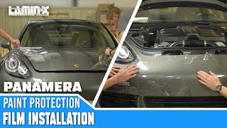 Porsche Panamera  Laminx Paint Protection Kit Installation [upl. by Aysa491]