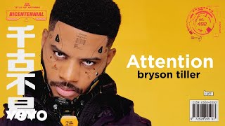 Bryson Tiller  Attention Visualizer [upl. by Assirt]