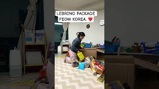 Lebring Package from Korea 🇰🇷 [upl. by Bosson]