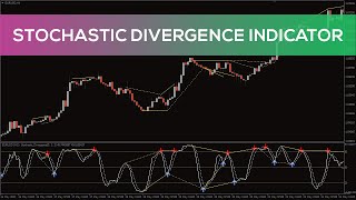 Stochastic Divergence Indicator for MT4  OVERVIEW [upl. by Calloway]