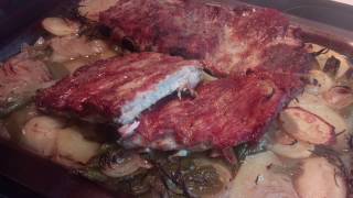 Costillas al Horno con Romero [upl. by Demetra]