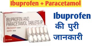 Ibuprofen  Paracetamol  Ibuprofen and paracetamol  Ibugesic  Ibuprofen tablets  Shubham Singh [upl. by Di96]