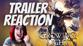 Growing Light Trailer REACTION ffxiv [upl. by Uwton]