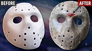 How to Paint a quotJason Xquot Friday the 13th Mask [upl. by Grissom]