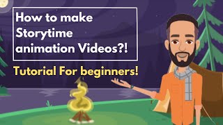 How to Make Storytime Animation Videos Tutorial for beginners [upl. by Fremont]