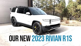 We Bought A 2023 Rivian R1S [upl. by Assirralc31]