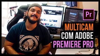 MULTICAM PREMIERE PRO COMO EDITAR COM 2 OU MAIS CÂMERAS  DICA DE EDIÇÃO DE VÍDEO [upl. by Nnaira475]