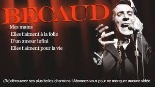 Gilbert Bécaud  Mes mains  Paroles Lyrics [upl. by Davie368]