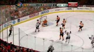 Chicago Blackhawks vs Philadelphia Flyers  GAME 6  June 09 2010  ESPN [upl. by Eadmund]