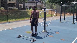 Weighted Dips and Pullups 25 LBS [upl. by Karb]