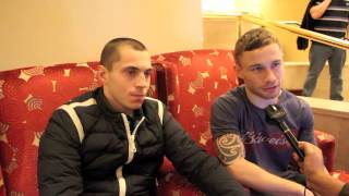 SCOTT QUIGG amp CARL FRAMPTON SIDE BY SIDE EXCLUSIVE INTERVIEW FOR iFILM LONDON [upl. by Quirk251]