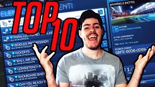 Top 10 Allenamenti Personalizzati per Diventare Grand Champion su Rocket League  ITA [upl. by Nocaj516]