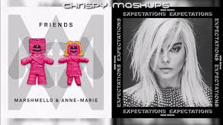 Marshmello AnneMarie amp Bebe Rexha  Friends  Im A Mess Mashup [upl. by Torrin593]