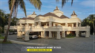 Kerala biggest home in 2023 with eye catching interior and exterior [upl. by Rialcnis]