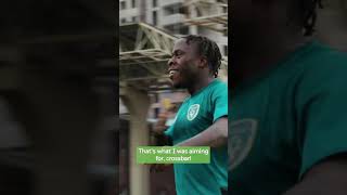 Festy Ebosele vs Michael Obafemi knuckleball challenge 👀😂😫 [upl. by Nimesay]