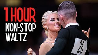 1 HOUR NONSTOP WALTZ MUSIC MIX  Dancesport amp Ballroom Dance Music [upl. by Yrroc]