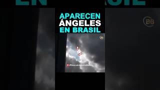 Impactante Momento Aparecen Ángeles en el Cielo de Brasil y Quedan Grabados en Video [upl. by Brest]