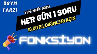 fonksiyon  fonksiyon soru çözümü [upl. by Adla]