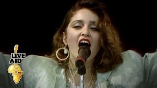 Madonna  Holiday Live Aid 1985 [upl. by Giusto]