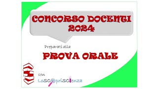 Lezione simulata concorso docenti anteprima disabilità sensoriali a scuola [upl. by Bradlee]