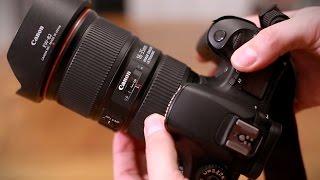 Canon EF 1635mm f4 IS USM L lens review with samples Fullframe and APSC [upl. by Acebber]