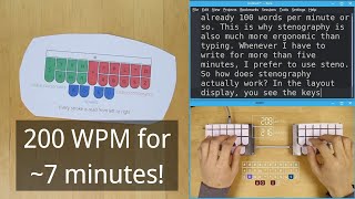 How Steno Works At 200 WPM [upl. by Horatio]