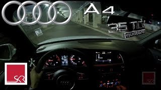 2015 Audi A4 35 TDI Quattro POV Test Drive [upl. by Aissilem754]