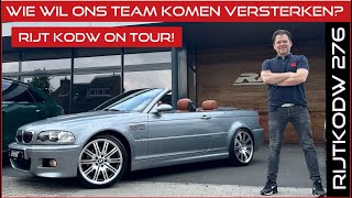 John zoekt Technisch specialist  Dennis on tour  Turbo A6 overleden  M3 E46 [upl. by Ahterahs]