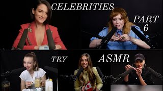 Best Of Celebrities Trying ASMR W Magazine  Part 6 [upl. by Anerul608]