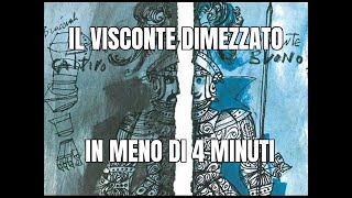 Il visconte dimezzato di Italo Calvino in meno di quattro minuti [upl. by Osmen]