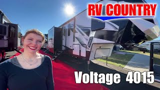 Dutchmen RVVoltage4015  by RV Country of Fresno CA Mesa AZ Fife WA Mt Vernon WA Coburg OR L [upl. by Nnalatsyrc692]